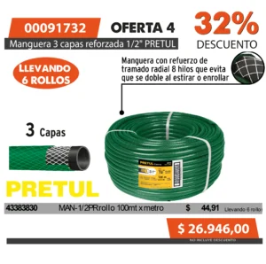 Oferta mensual N°4 Agosto 2025(Mang.3capas1/2" 3roll PRETUL)