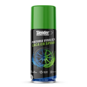 Pintura vinilica aerosol,negra,removible,450ml "SLENDER"