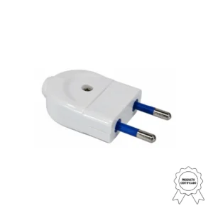 Ficha 2 en línea 10A Blanco "VOLTA"