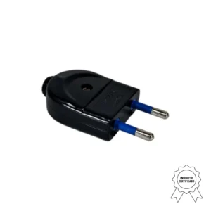 Ficha 2 en línea 10A Negro "VOLTA".