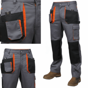 Pant.cargo gris,Bolsi/front-lat,,85%Poli,15%Alg,T:L"SLENDER"