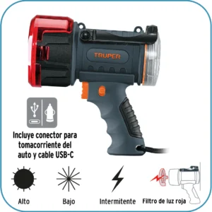 OFERTA TEMPORADA (Foco LED recargable TRUPER)