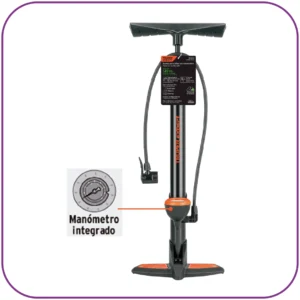 OFERTA TEMPORADA (Inflador manual c/manometro TRUPER)