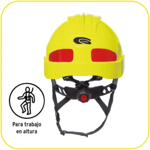 OFERTA TEMPORADA (Casco CURRO amarillo fluo CLIMAX)